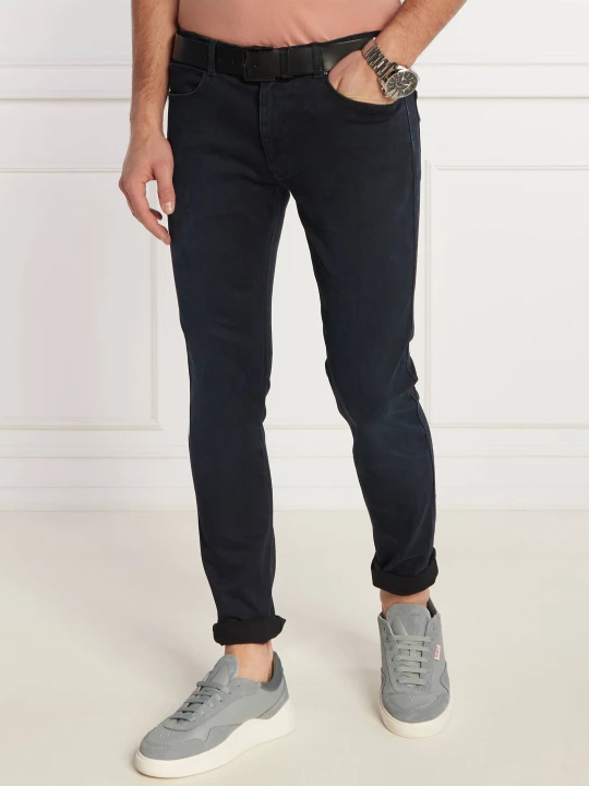 Zdjęcie produktu HUGO Jeansy Hugo 734 | Extra slim fit granatowy