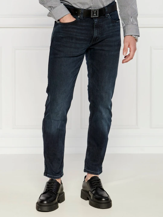 Zdjęcie produktu HUGO Jeansy Hugo 734 | Slim Fit granatowy