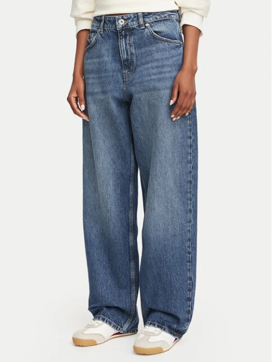 Zdjęcie produktu HUGO Jeansy Leni 50564951 Granatowy Relaxed Fit