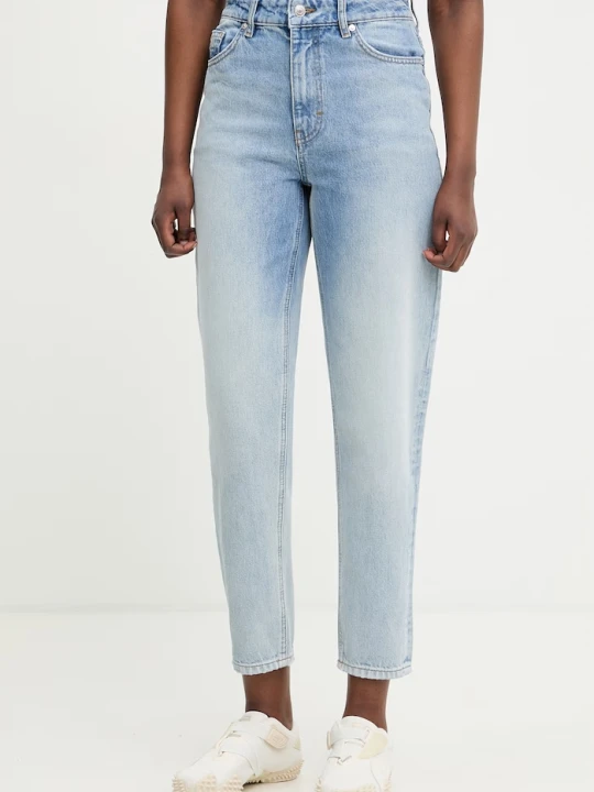 Zdjęcie produktu HUGO jeansy mom fit damskie Garlene niebieski