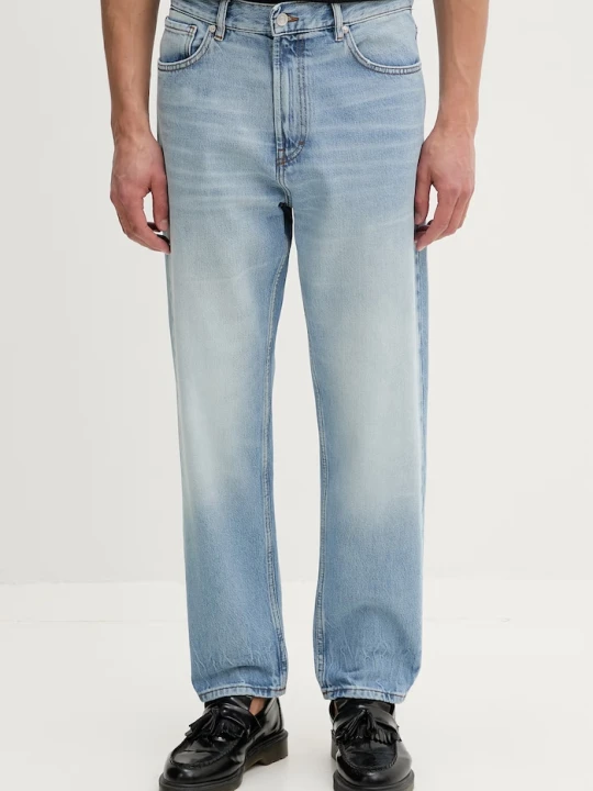 Zdjęcie produktu HUGO jeansy relaxed fit męskie HUGO 838 niebieski