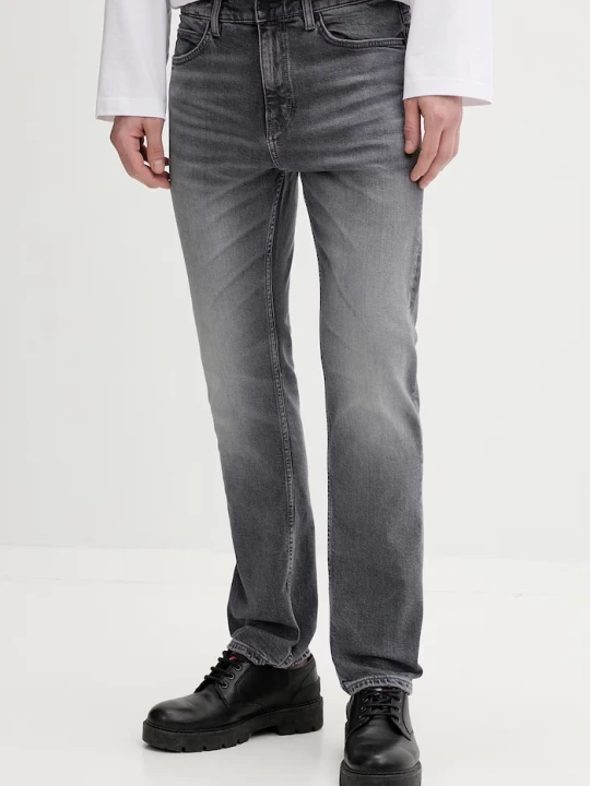 Zdjęcie produktu HUGO jeansy slim fit męskie HUGO 708 szary