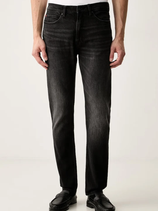 Zdjęcie produktu HUGO jeansy slim fit męskie HUGO czarny