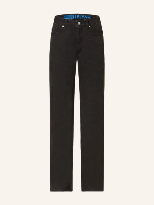 Zdjęcie produktu Hugo Jeansy Straight Elyah schwarz 001 BLACK