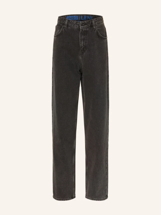Zdjęcie produktu Hugo Jeansy Straight Leni schwarz 004 BLACK
