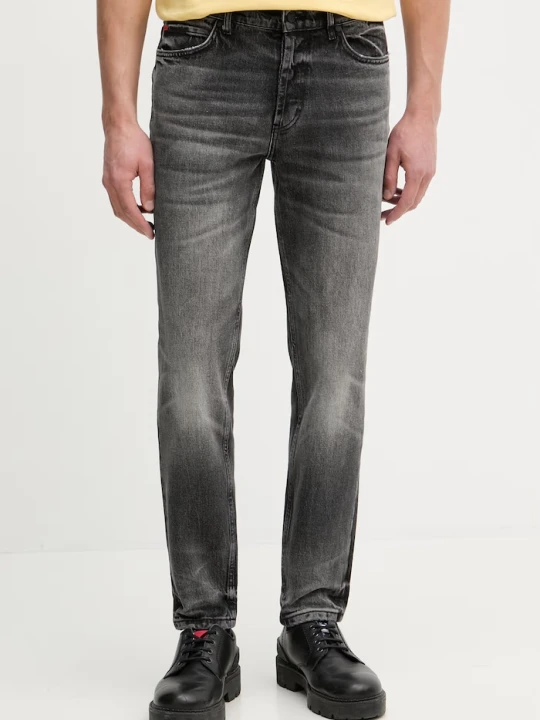 Zdjęcie produktu HUGO jeansy tapered męskie HUGO 634 szary