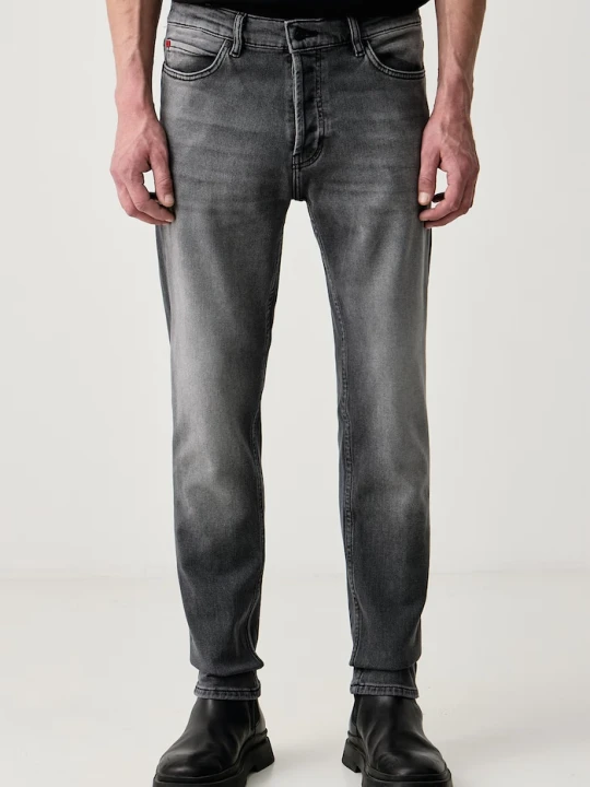 Zdjęcie produktu HUGO jeansy tapered męskie szary