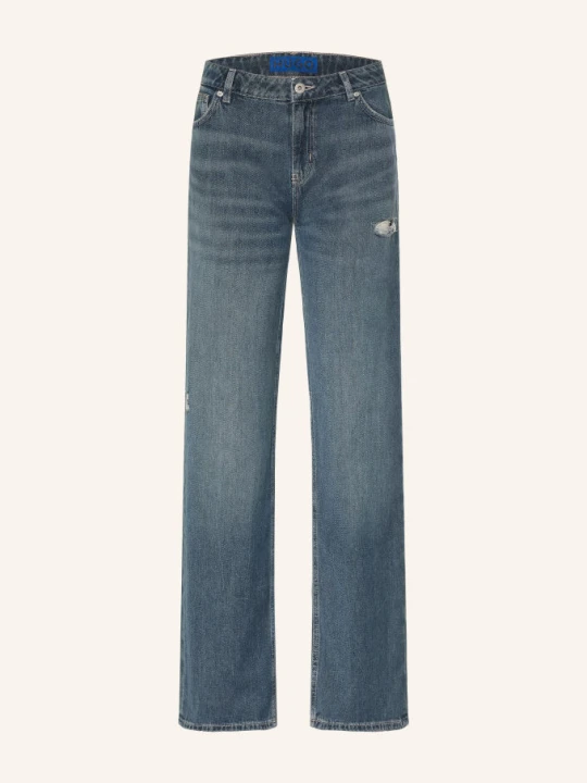 Zdjęcie produktu Hugo Jeansy Wide Leg Gamala blau 414 NAVY