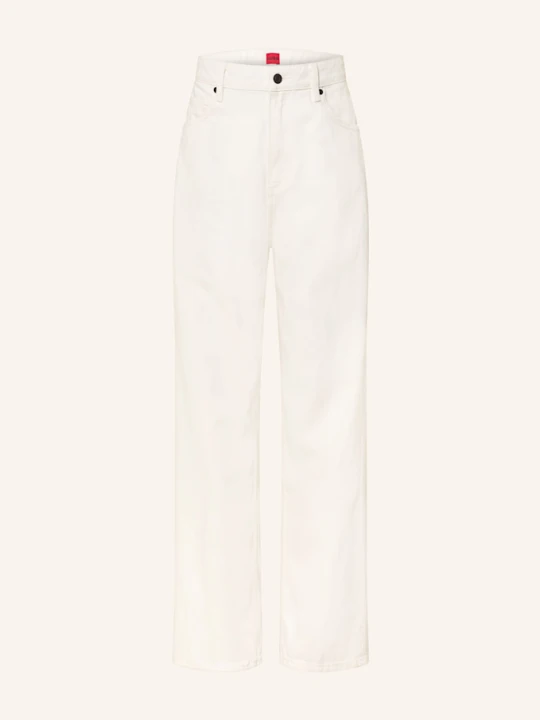 Zdjęcie produktu Hugo Jeansy Wide Leg Gisanna beige