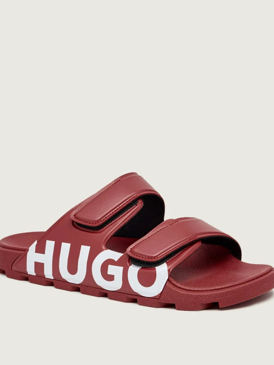 Zdjęcie produktu HUGO Klapki Evander_Sand_lg czerwony