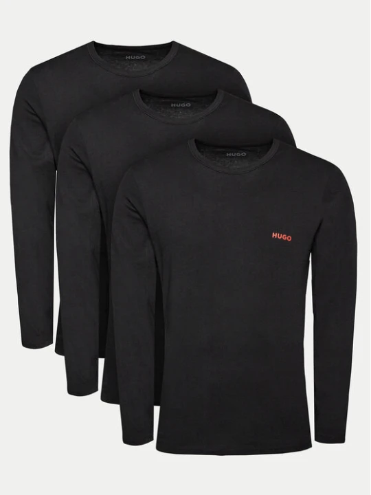 Zdjęcie produktu HUGO Komplet longsleeve 50492631 Czarny Regular Fit