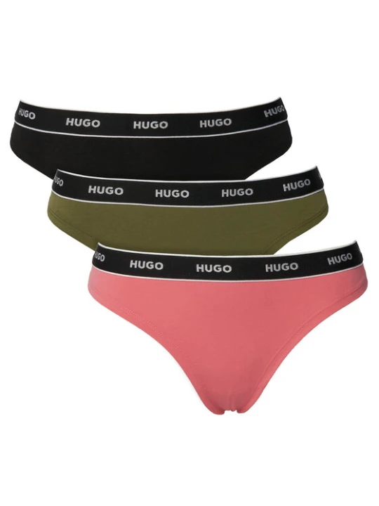 Zdjęcie produktu HUGO Komplet stringów 50545680 Kolorowy