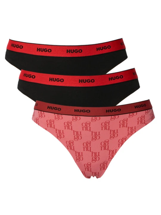 Zdjęcie produktu HUGO Komplet stringów 50545703 Kolorowy