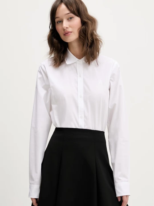 Zdjęcie produktu HUGO koszula bawełniana The Essential Shirt biały