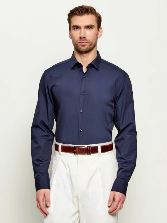 Zdjęcie produktu HUGO Koszula C-Jenno | Slim Fit granatowy