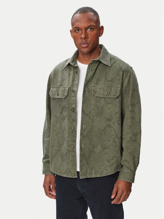 Zdjęcie produktu HUGO Koszula Ebolt_1 50572450 Zielony Oversize