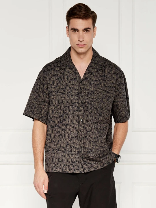 Zdjęcie produktu HUGO Koszula Egeeno | Oversize fit czarny