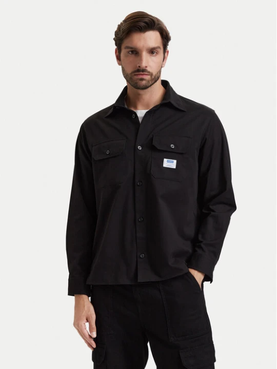 Zdjęcie produktu HUGO Koszula Ekynone 50570729 Czarny Oversize