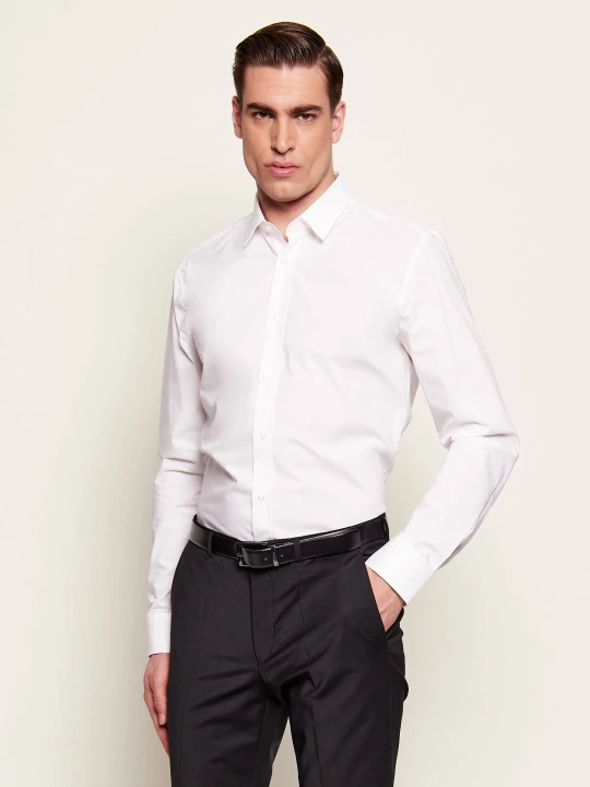 Zdjęcie produktu HUGO Koszula Elisha02 102 | Extra slim fit biały