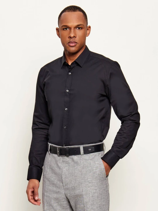 Zdjęcie produktu HUGO Koszula Elisha02 102 | Extra slim fit | stretch czarny