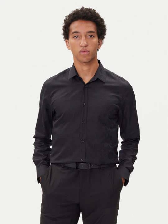 Zdjęcie produktu HUGO Koszula Elisha02 50544981 Czarny Slim Fit