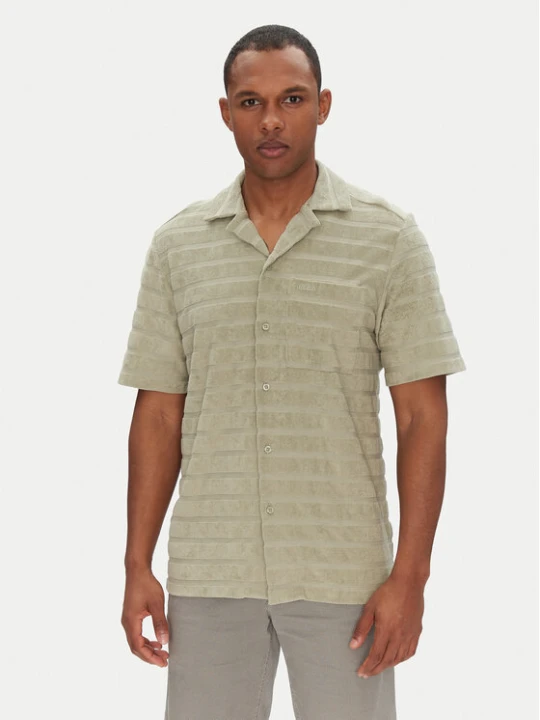Zdjęcie produktu HUGO Koszula Ellino 50539351 Zielony Relaxed Fit