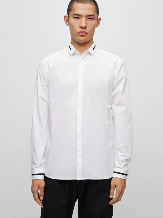 Zdjęcie produktu HUGO Koszula Eloy | Extra slim fit biały