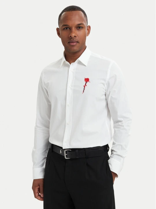 Zdjęcie produktu HUGO Koszula Emero 50566268 Biały Relaxed Fit