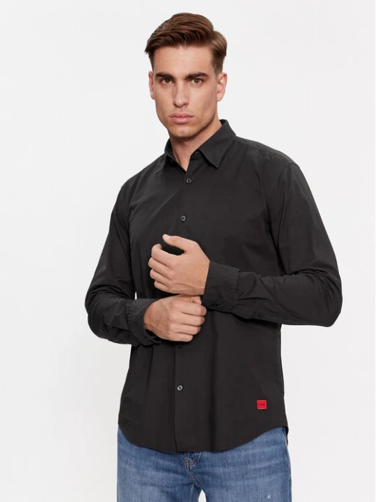 Zdjęcie produktu Hugo Koszula Ermo 50500216 Czarny Slim Fit
