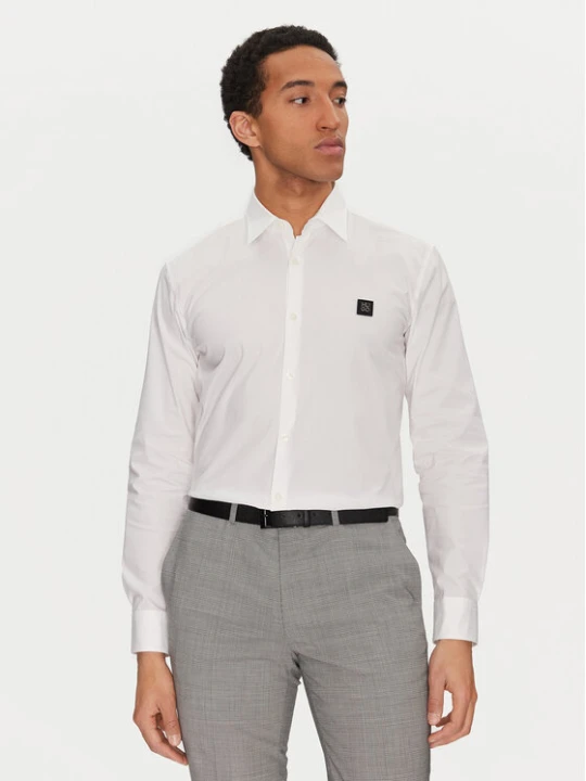 Zdjęcie produktu HUGO Koszula Ermo 50505315 Biały Slim Fit