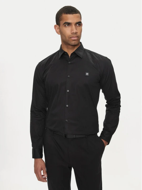 Zdjęcie produktu Hugo Koszula Ermo 50505315 Czarny Slim Fit