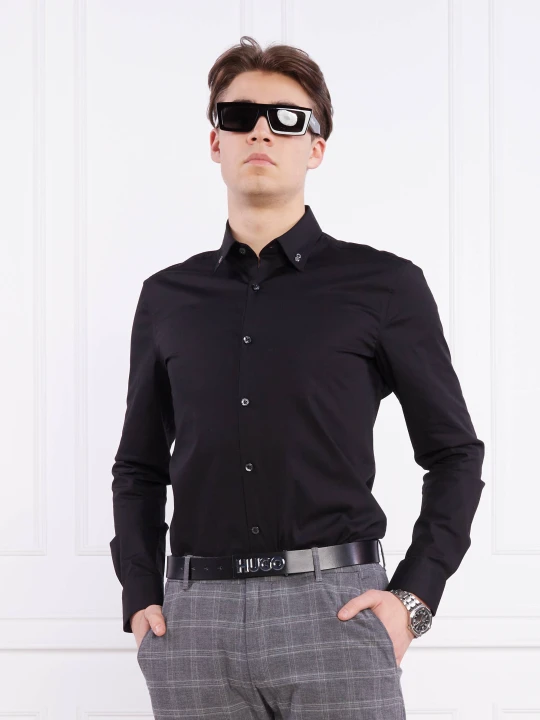 Zdjęcie produktu HUGO Koszula Ermo | Casual fit czarny