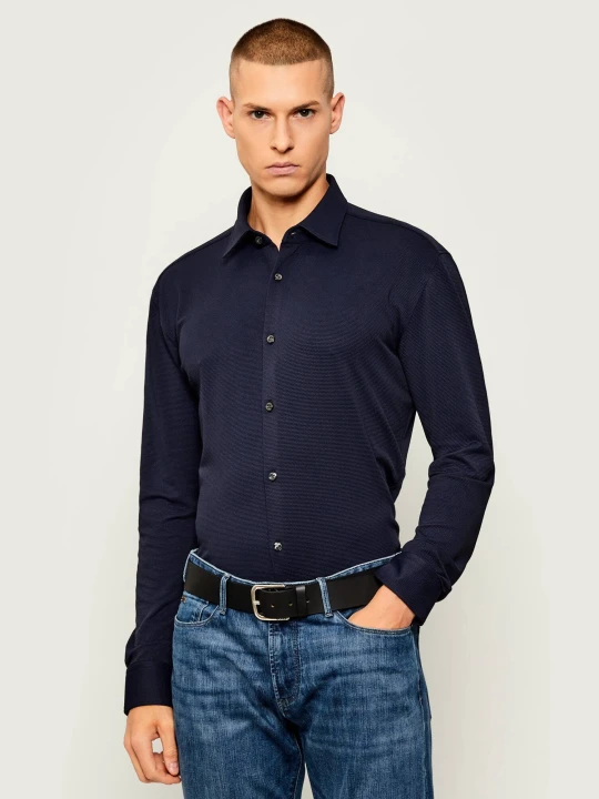 Zdjęcie produktu HUGO Koszula Ermo | Slim Fit granatowy