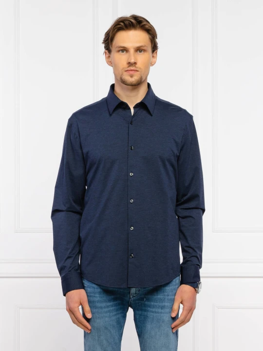 Zdjęcie produktu HUGO Koszula Ermo | Slim Fit granatowy