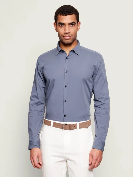 Zdjęcie produktu HUGO Koszula Ermo | Slim Fit | stretch niebieski