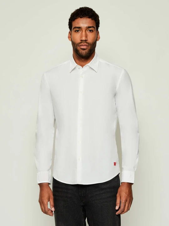 Zdjęcie produktu HUGO Koszula Ermo | Slim Fit | stretch biały