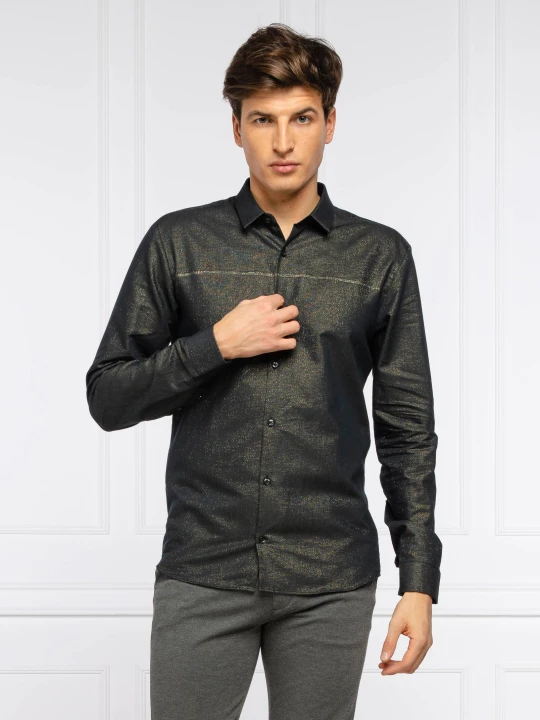 Zdjęcie produktu HUGO Koszula Ero3 | Extra slim fit czarny