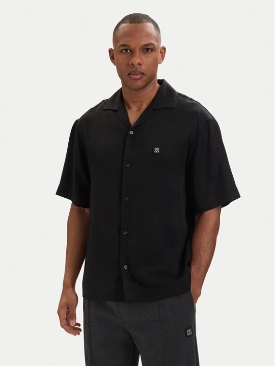 Zdjęcie produktu HUGO Koszula Espino 50560593 Czarny Oversize