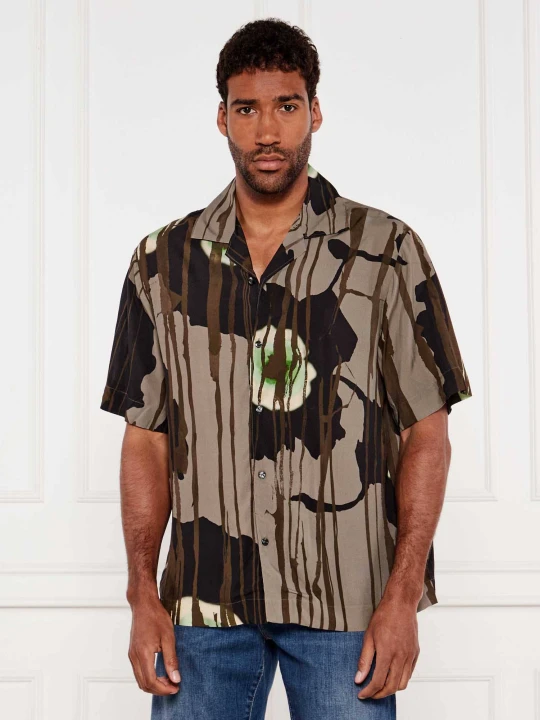Zdjęcie produktu HUGO Koszula Espino | Oversize fit brązowy