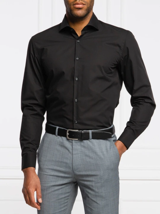 Zdjęcie produktu HUGO Koszula Jason | Slim Fit | easy iron czarny