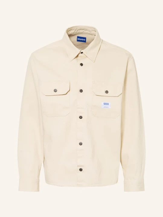 Zdjęcie produktu Hugo Koszula Jeansowa Ekynone Comfort Fit weiss BEŻOWY