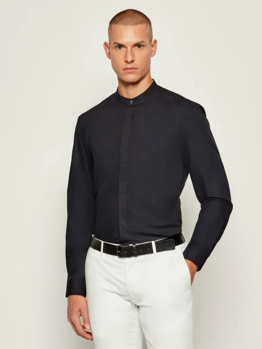 Zdjęcie produktu HUGO Koszula Kaleb | Slim Fit | easy iron czarny