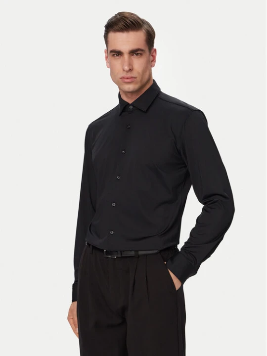 Zdjęcie produktu HUGO Koszula Kenno 50481195 Czarny Slim Fit
