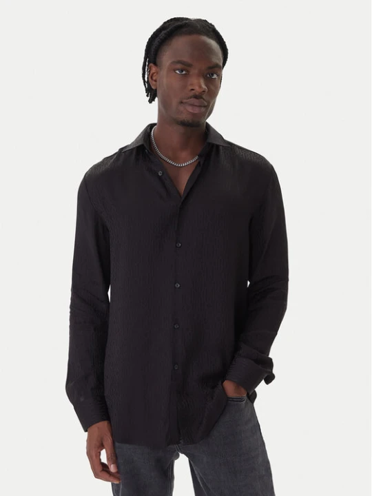 Zdjęcie produktu HUGO Koszula Kenno 50550513 Czarny Slim Fit