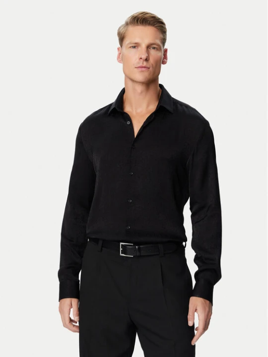 Zdjęcie produktu HUGO Koszula Kenno 50570331 Czarny Slim Fit
