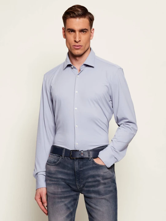 Zdjęcie produktu HUGO Koszula Kenno | Slim Fit błękitny
