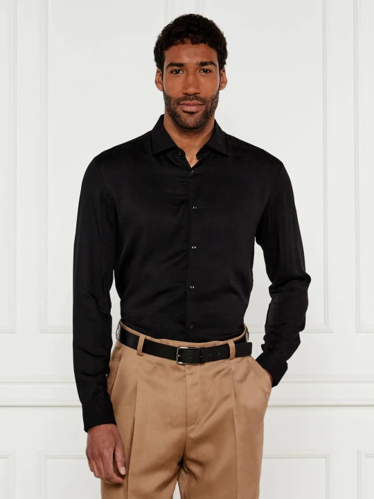 Zdjęcie produktu HUGO Koszula Kenno | Slim Fit czarny