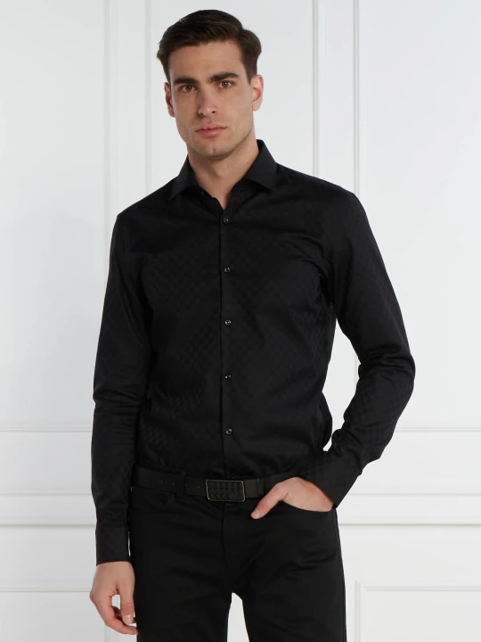 Zdjęcie produktu HUGO Koszula Kenno | Slim Fit czarny