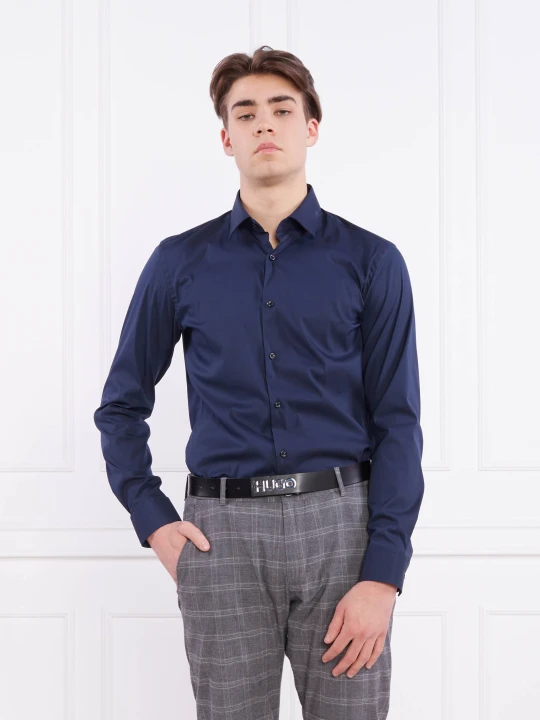 Zdjęcie produktu HUGO Koszula Kenno | Slim Fit granatowy