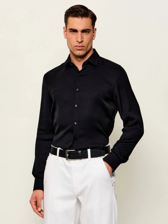 Zdjęcie produktu HUGO Koszula Kenno | Slim Fit czarny
